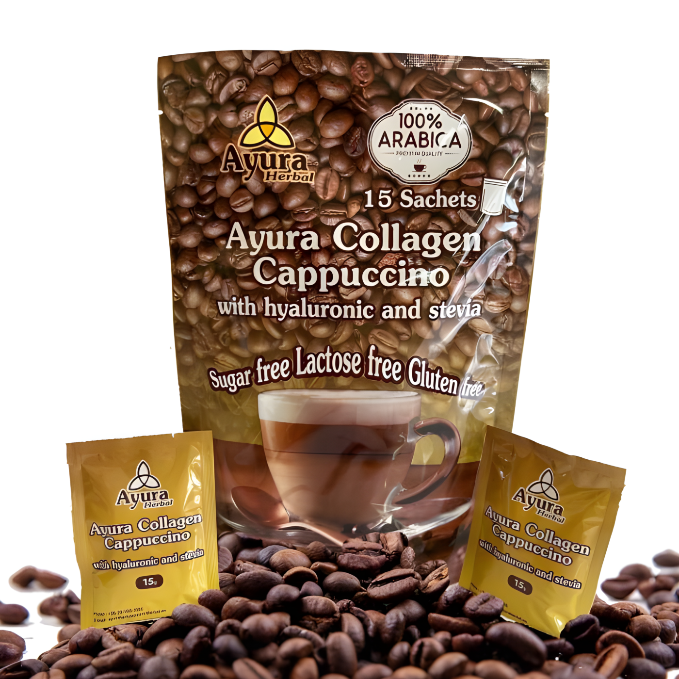 Cappuccino s kolagénom 15 x 15g